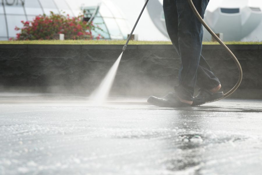 Commercial Pressure Washing by System4 Sacramento