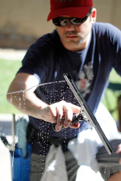 Commercial window cleaning in Nimbus by System4 Sacramento