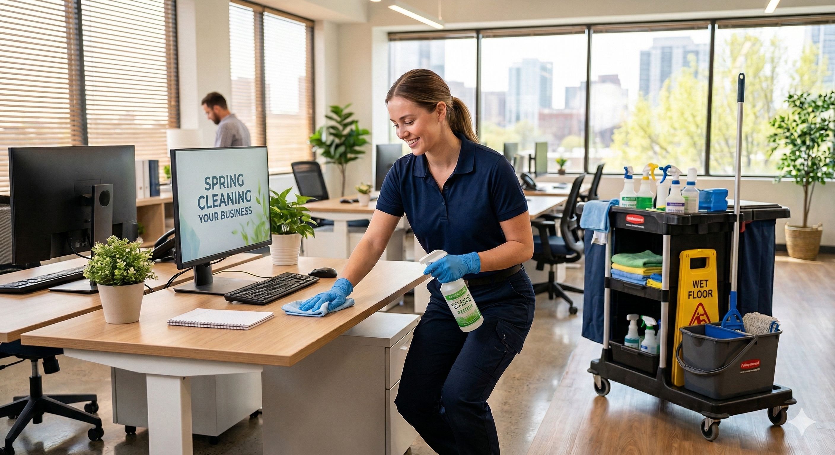 Spring Cleaning for Your Business: Why Sacramento Offices Need a Professional Deep Clean This Seaso